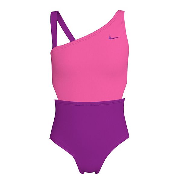 関税込み【NIKE】 Nike Asymmetric Swimsuit Black Nike Asymmetric Swimsuit - JD Sports Global