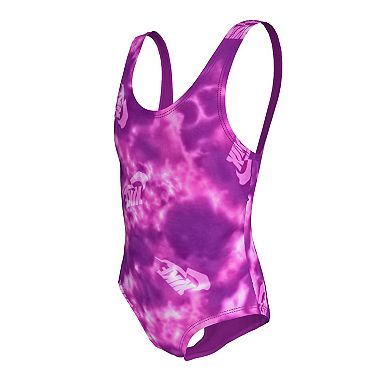 Girls Nike Water Tie Dye Big Kids' U-Back One-Piece