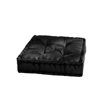 Sweet Home Tufted Square Floor Pillow