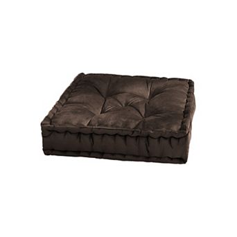 Sweet Home Tufted Square Floor Pillow