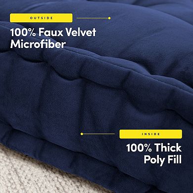 Sweet Home 2-pk. Tufted Square Floor Pillow Set