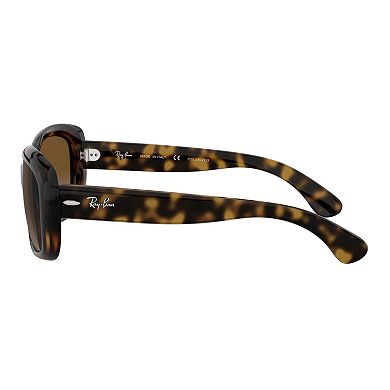 Ray-Ban Jackie Ohh II RB4101 58mm Rectangle Gradient Polarized Sunglasses