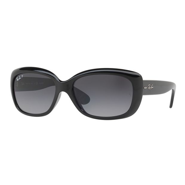 Ray Ban Jackie Ohh II RB4101 58mm Rectangle Gradient Polarized Sunglasses