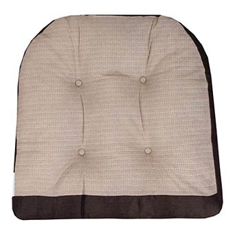 Sweet Home 2 pc Tufted Non Slip Rocking Chair Cushion Set