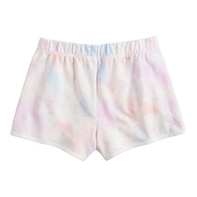 Girls 6-20 SO Mid Rise Cheer Shorts in Regular and Plus