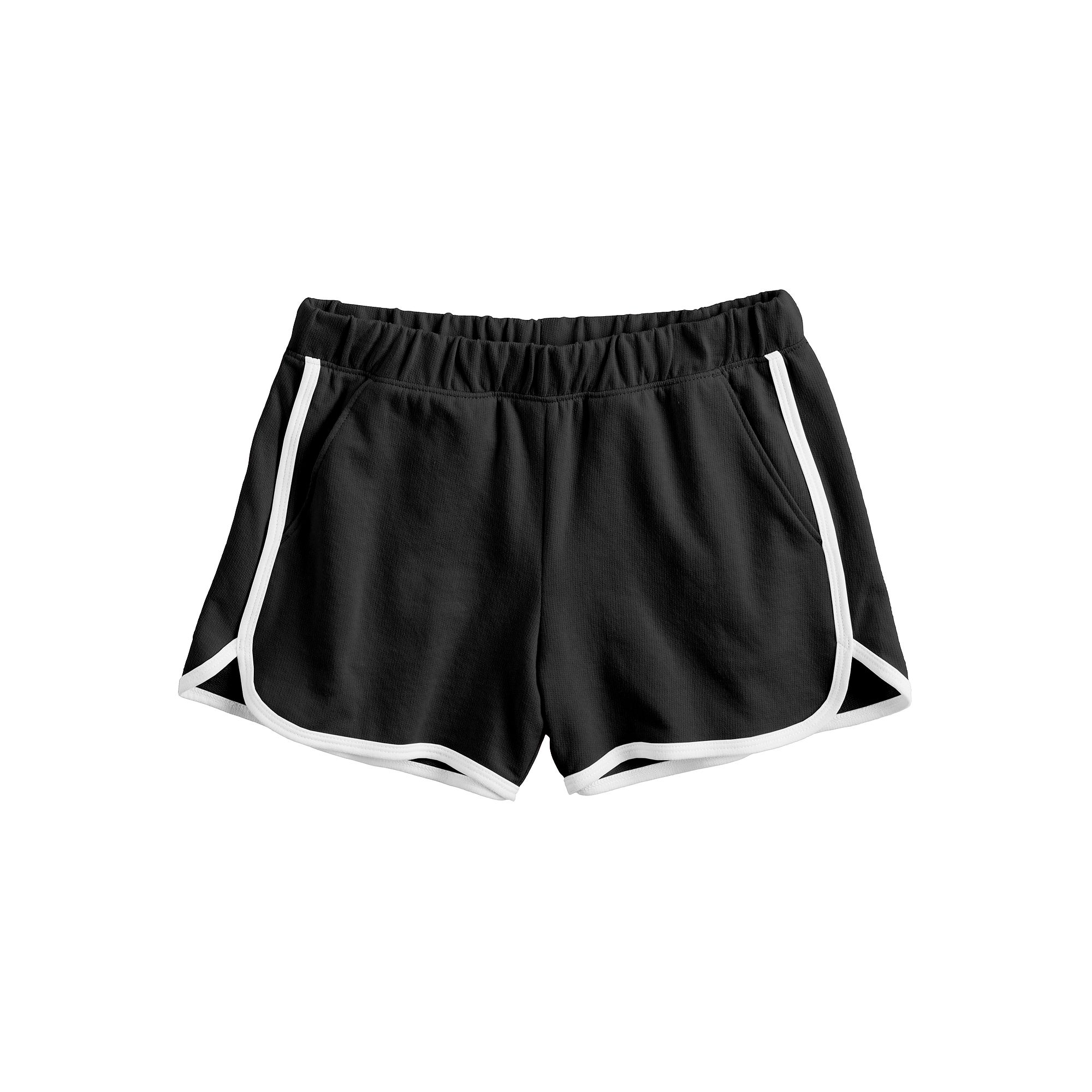 Girls 6-20 SO® Mid Rise Cheer Shorts in Regular and Plus, Girls, Size: 20