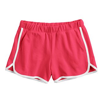 Girls 6-20 SO® Mid Rise Cheer Shorts in Regular and Plus
