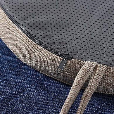 Sweet Home 12-Pack U-Shape Molded Memory Foam Chair Cushions with Ties