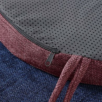 Sweet Home 2-Pack U-Shape Molded Memory Foam Chair Cushions with Ties