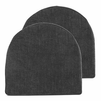 Sweet Home 2-Pack U-Shape Molded Memory Foam Chair Cushions with Ties