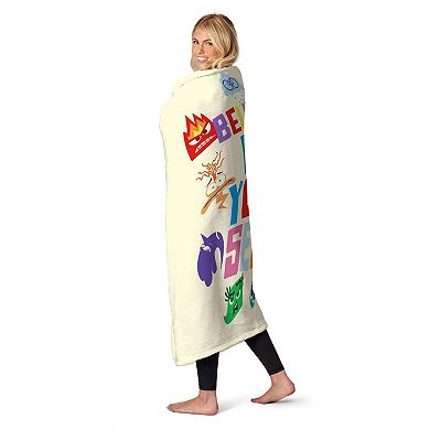 Disney / Pixar's Inside Out 2 "Believe In Yourself" Throw Blanket