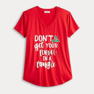 Juniors' Freshman 1996 Holiday Graphic T-Shirt