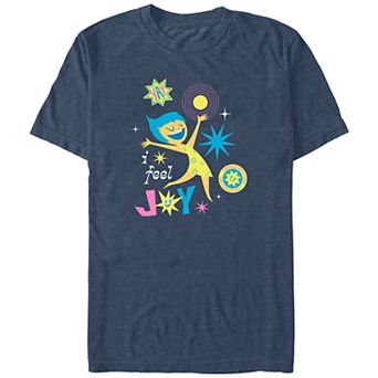 Disney / Pixar Inside Out 2 Big & Tall I Feel Joy Graphic Tee