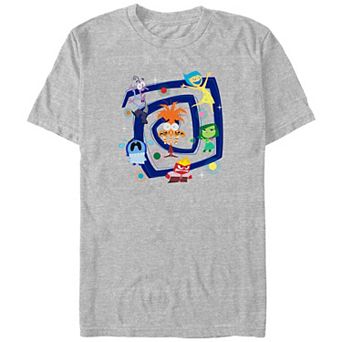 Disney / Pixar Inside Out 2 Big & Tall All Emotions Graphic Tee