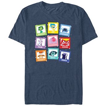 Disney / Pixar Inside Out 2 Big & Tall Emotions Photos Graphic Tee