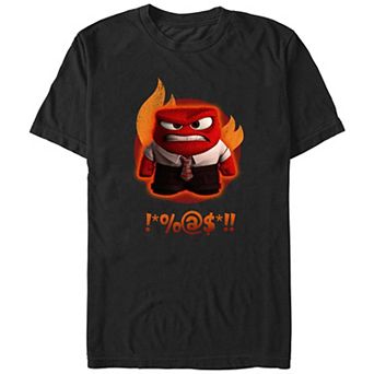 Disney / Pixar Inside Out Big & Tall Anger Graphic Tee