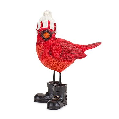 Melrose Winter Cardinal Bird Figurine 3-pc. Set
