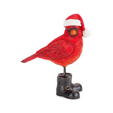 Melrose Winter Cardinal Bird Figurine 3-pc. Set
