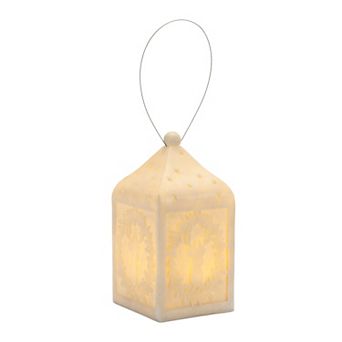 Melrose Christmas Deer Translucent Pendant Lantern