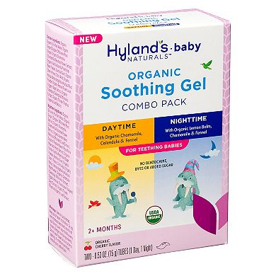 Hyland's Baby Organic Soothing Gel Daytime & Nighttime Combo