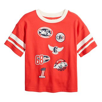 Baby & Toddler Boy Jumping Beans® Short Sleeve Relaxed Varsity Graphic Tee