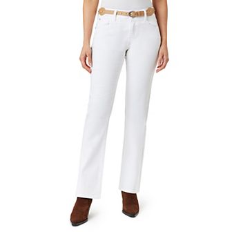 Juniors' WallFlower Luscious Curvy Insta Stretch Mid-Rise Slim Belted Bootcut