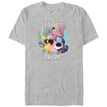 Disney / Pixar Inside Out Big & Tall Follow Your Dreams Graphic Tee