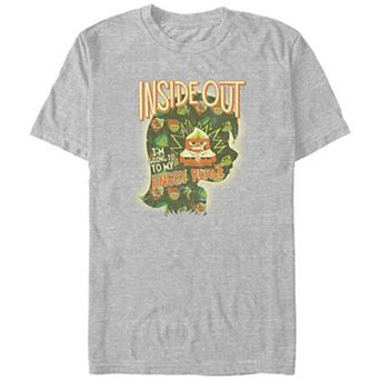 Disney / Pixar Inside Out Big & Tall I'm Coming To My Angry Place Graphic Tee