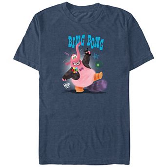 Disney / Pixar Inside Out Big & Tall Bing Bong Happy Graphic Tee