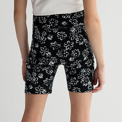 Girls 6-20 SO® Essential High Rise Bike Shorts in Regular & Plus Size