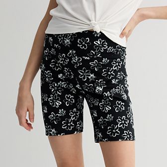 Girls 6-20 SO® Essential High Rise Bike Shorts in Regular & Plus Size