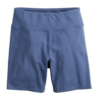 Girls 6-20 SO® Essential High Rise Bike Shorts in Regular & Plus Size