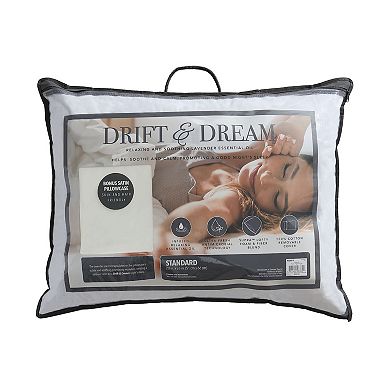 Drift & Dream Pillow with Lavender-Scented Satin Pillowcase