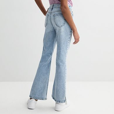 Girls 6-20 SO® Butterfly Applique Flare Jeans in Regular and Plus Size