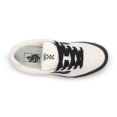 NEW Vans Caldrone Black Outsole Marshmallow White Suede Men\'s Sneakers Size 8.5 Vans Caldrone Black Outsole Marshmallow White Suede Men main image 4
