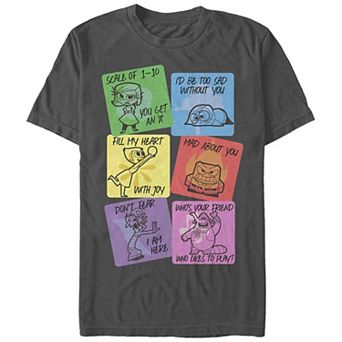 Disney / Pixar's Inside Out V Day Cards Men's Graphic Tee