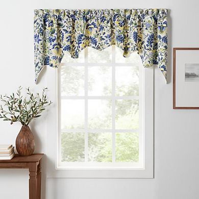 Regency Swag Shaped 3" Rod Pocket Valances For Windows