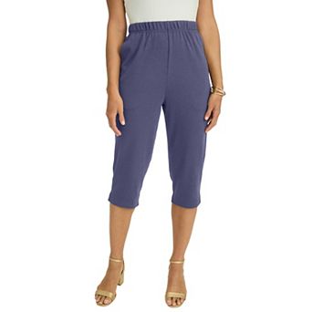 Jessica London Women's Plus Size Soft Ease Capri