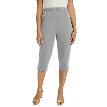 Jessica London Women's Plus Size Soft Ease Capri