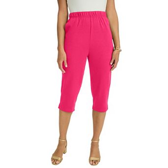 Jessica London Women's Plus Size Soft Ease Capri