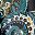 Frost Teal Paisley
