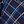 Navy Blue Bias Stripe
