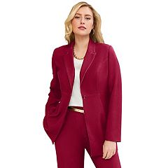 Kohls red blazer shop
