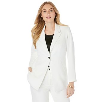 Jessica London Women's Plus Size Bi-Stretch Blazer