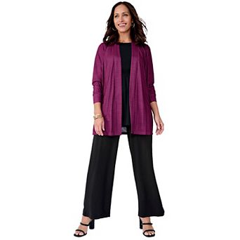 Jessica London Women's Plus Size Stretch Knit Maxi Skirt