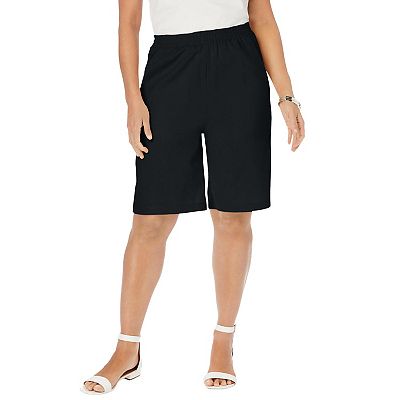 Jessica London Women's Plus Size Linen Short
