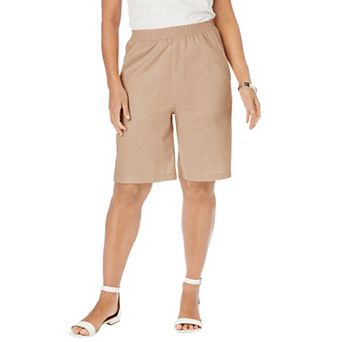 Jessica London Women's Plus Size Linen Short