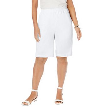 Jessica London Women's Plus Size Linen Short
