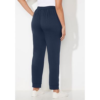 Catherines Women's Plus Size Cloud Knit French Terry Jogger Sweatpant