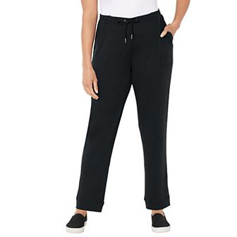 Catherines Women's Plus Size Cloud Knit French Terry Jogger Sweatpant